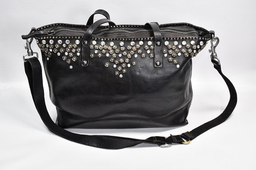 Campomaggi studded black tote - campomaggi,