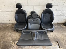 Mini cooper S sport R56 black leather interior 2005-2013