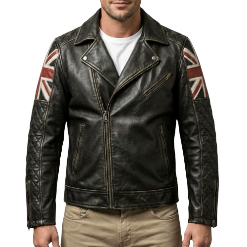 Men black leather - men’s,
