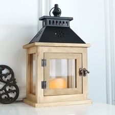 13" Farmhouse Decor Wooden