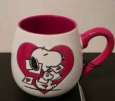 Snoopy Large Ceramic Mug •