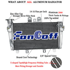 Aluminium Radiator For Triumph