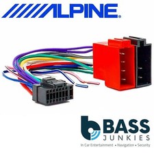 ALPINE IDA-X305 Car Radio Stereo 16 Pin Wiring Harness Loom ISO Lead Adaptor