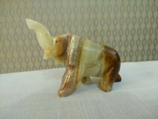 Small Onyx Stone Elephant