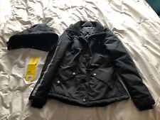 Yard/ Horse Riding Warm Jacket With Hood & Reflective Arm . HKM.Size Extra Small