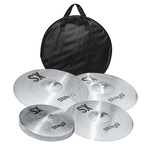 Stagg low volume cymbal set - stagg,