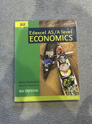Edexcel level economics - edexcel, as/a
