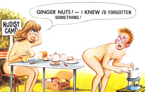 Bamforth comic postcard - comic,