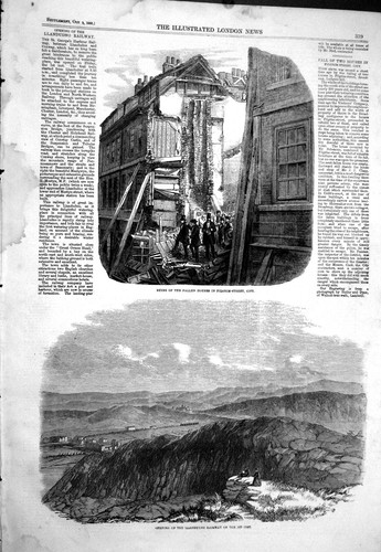 Old 1858 ruins fallen house - 1858,