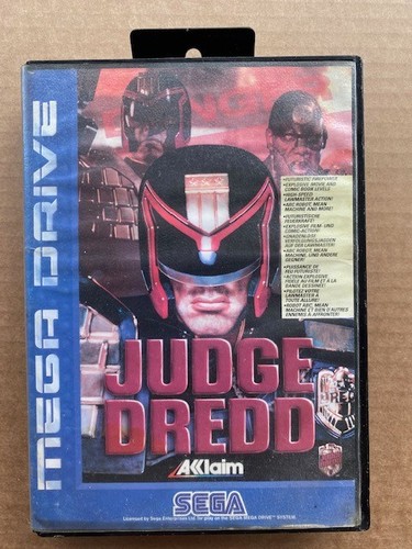 Sega megadrive judge dredd - sega,