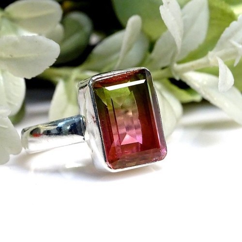 Watermelon tourmaline gemstone - watermelon,