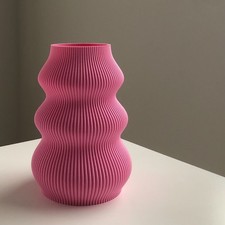 ISLA Vase, Sleek 3D Printed
