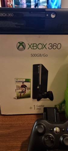 Xbox 360 500gb boxed - e, 53