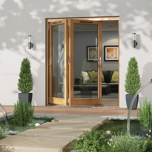 Engineered oak fold doors - engineered,