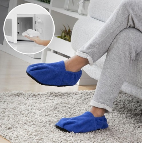Microwaveable heated slippers - microwaveable,