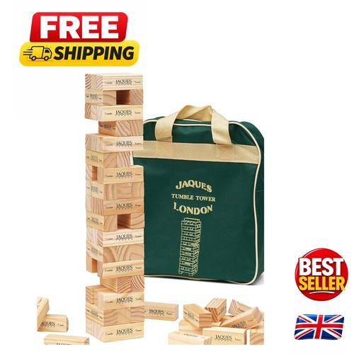 Giant wooden tumble - tower, with