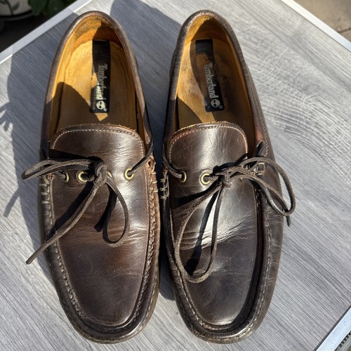 Timberland mens brown leather - mens,