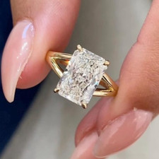 2 Carat Radiant Cut Lab Grown