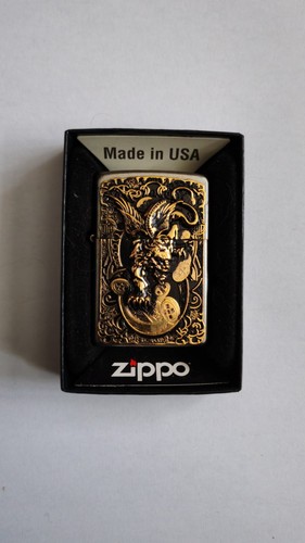 Extremely rare dragon zippo - 3d,