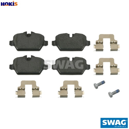Brake pad set - set, disc