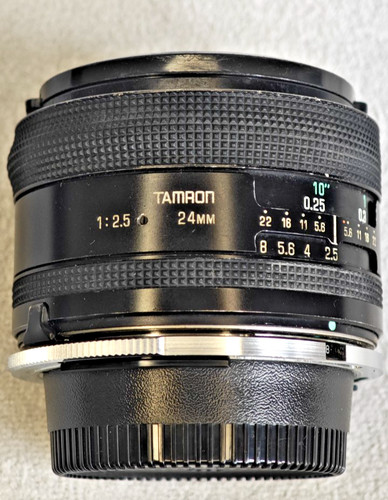 Tamron adaptall 24mm 5 - 24mm, f/2.5