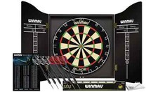 Winmau Blade 6 Championship Dartboard Game Core Cabinet and darts set edition