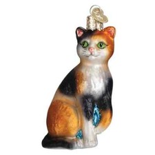 Old World Christmas CALICO CAT