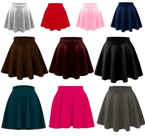 Girls high waist skater - girls, mini