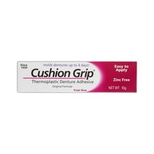 Cushion Grip Thermoplastic Denture Adhesive Original GENUINE 10g | UK Seller