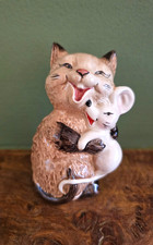 VINTAGE BESWICK LAUGHING CAT & MOUSE MODEL No 2100