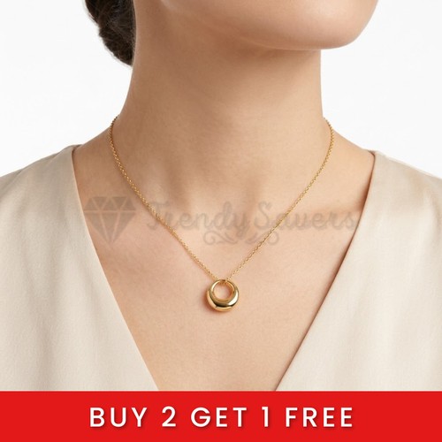 14ct gold dainty hoop ball - gold,