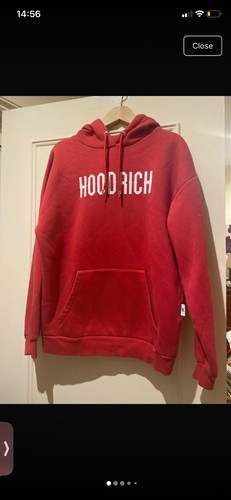 Hoodrich red tracksuit bottom