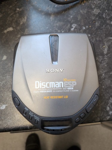 Sony discman esp e300an - discman, d-e300an