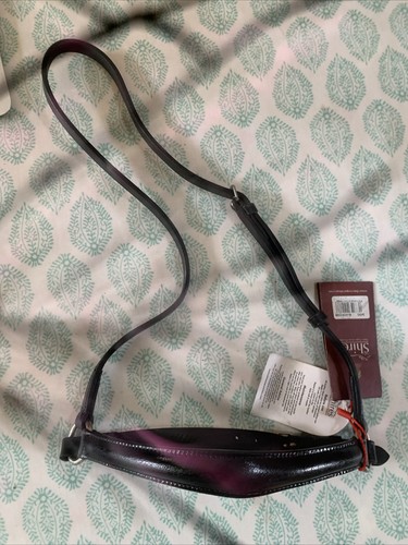 Black shires cob drop noseband - black,