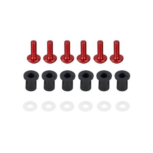 Screen bolt screws red - screen,