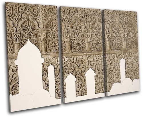 Muslim temple pattern - muslim,