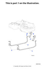 Jaguar Genuine Fuel Tank Strap