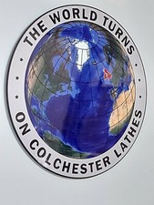 Colchester Lathe sign - The
