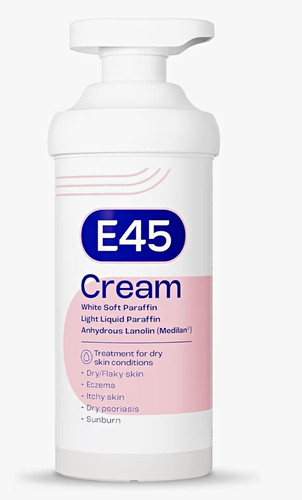 E45 dry skin care - e45,