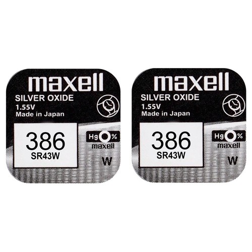 Maxell 386 silver oxide - 2,