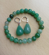 Genuine green aventurine - green,