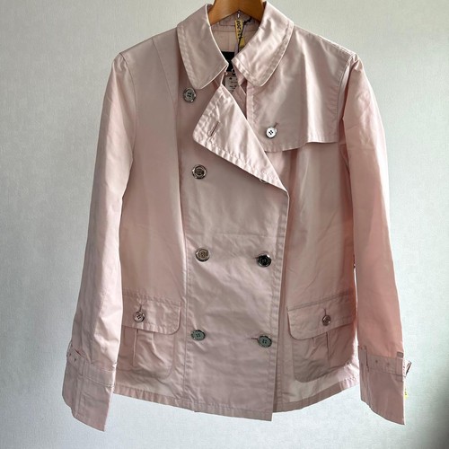 Burberry light pink trench - burberry,