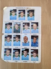 FKS Soccer Stars 1968-69 Stickers x 30 Manchester City & Liverpool