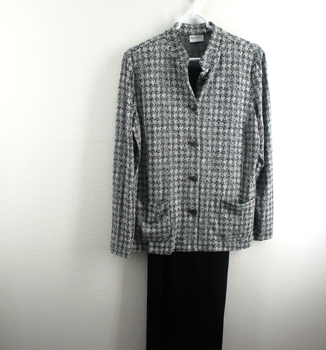 Chicos travelers black gray - , w/