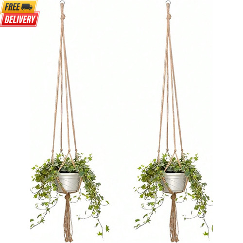 90cm macrame plant garden - 90cm,