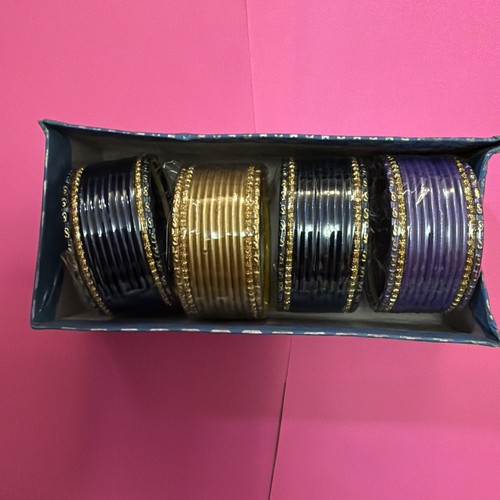 Sets metallic bangles - sets, 12