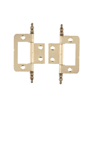 Finial flush hinges - flush, for