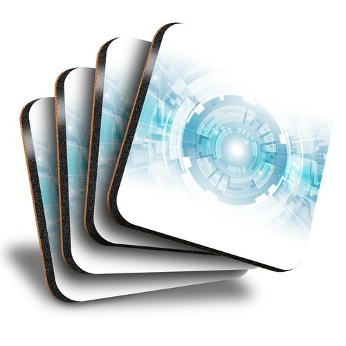 Set square coasters - of,