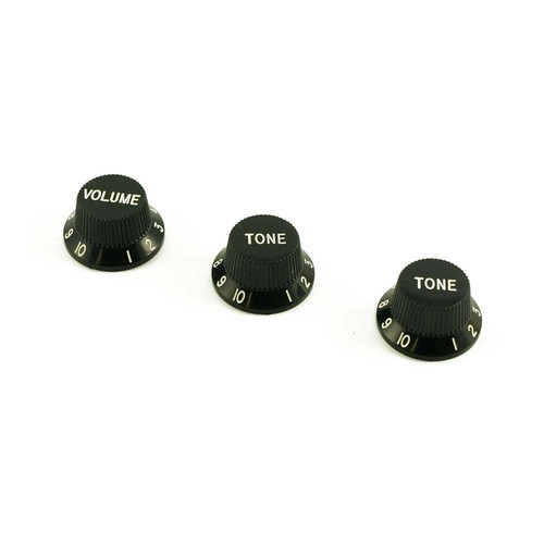 Replacement strat knob set - replacement,