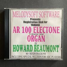 Yamaha Electone AR 100 Organs Registrations Floppy Disk